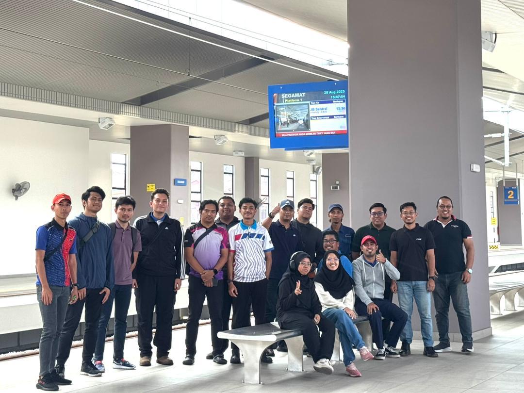 Maintenance Training for Passenger Information System (PIS) Electrified Double Track Gemas-Johor Bahru